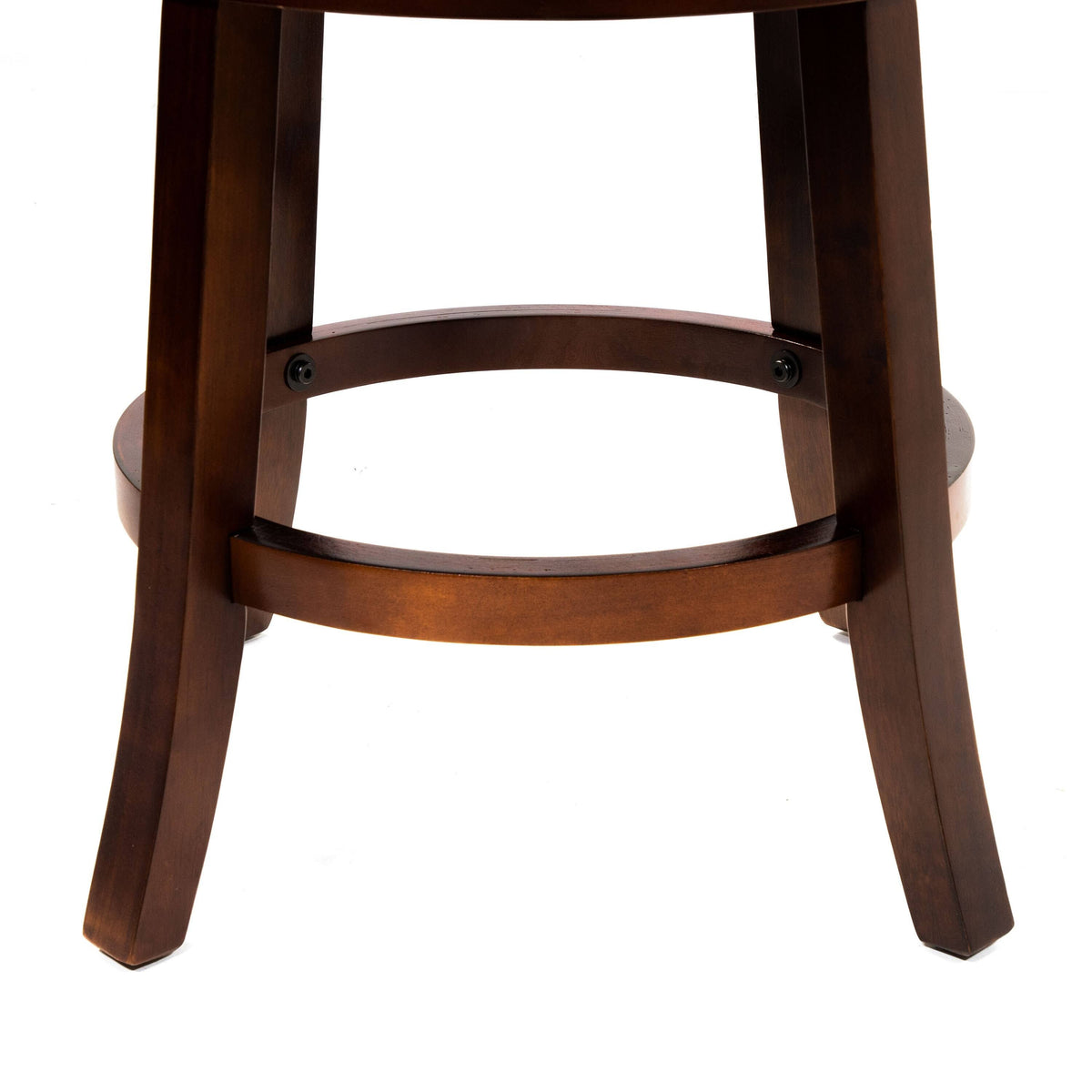 Beige Counter Height Swivel Barstool (Set of 2) V847153