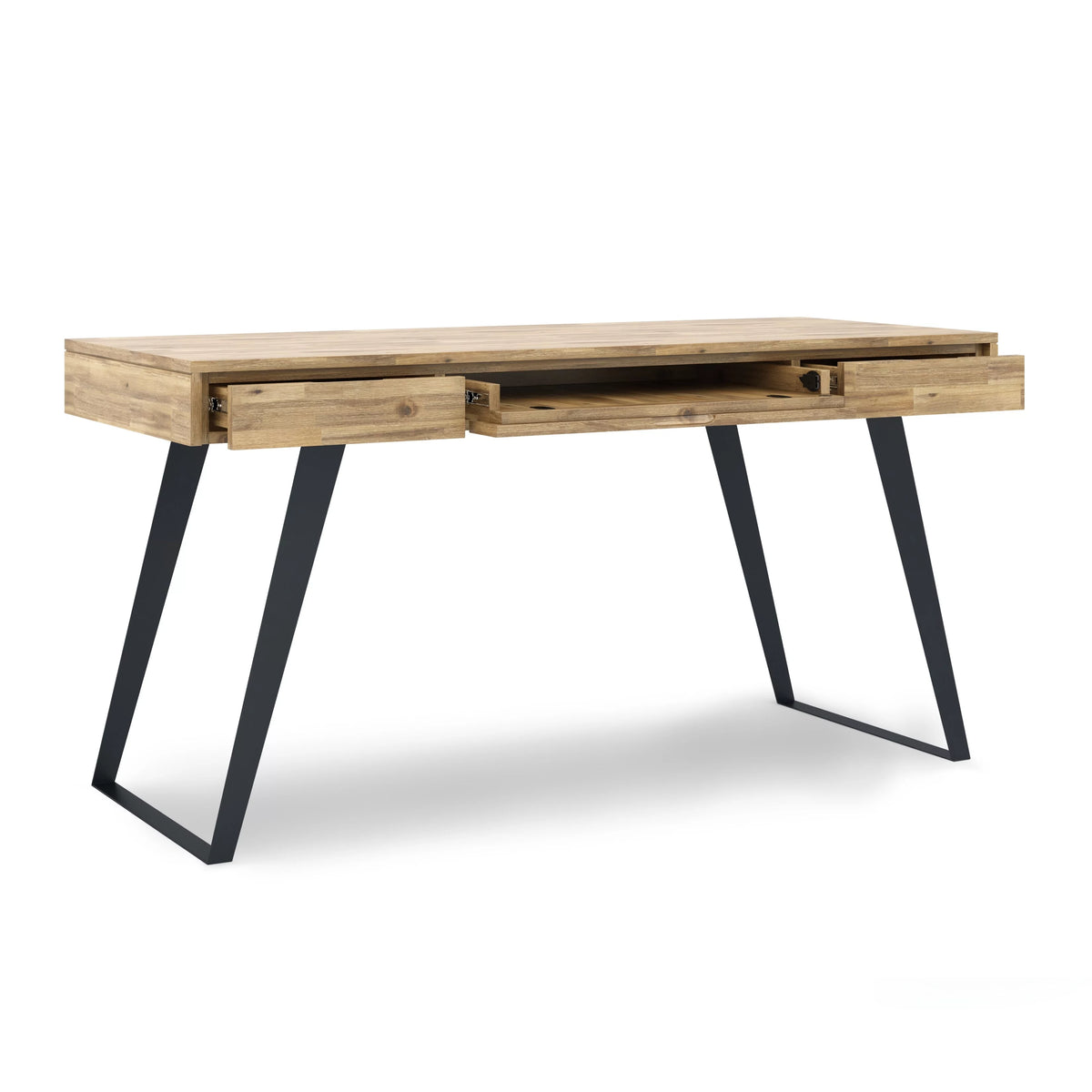 60 inch Wide Solid Mango Wood Desk S82637