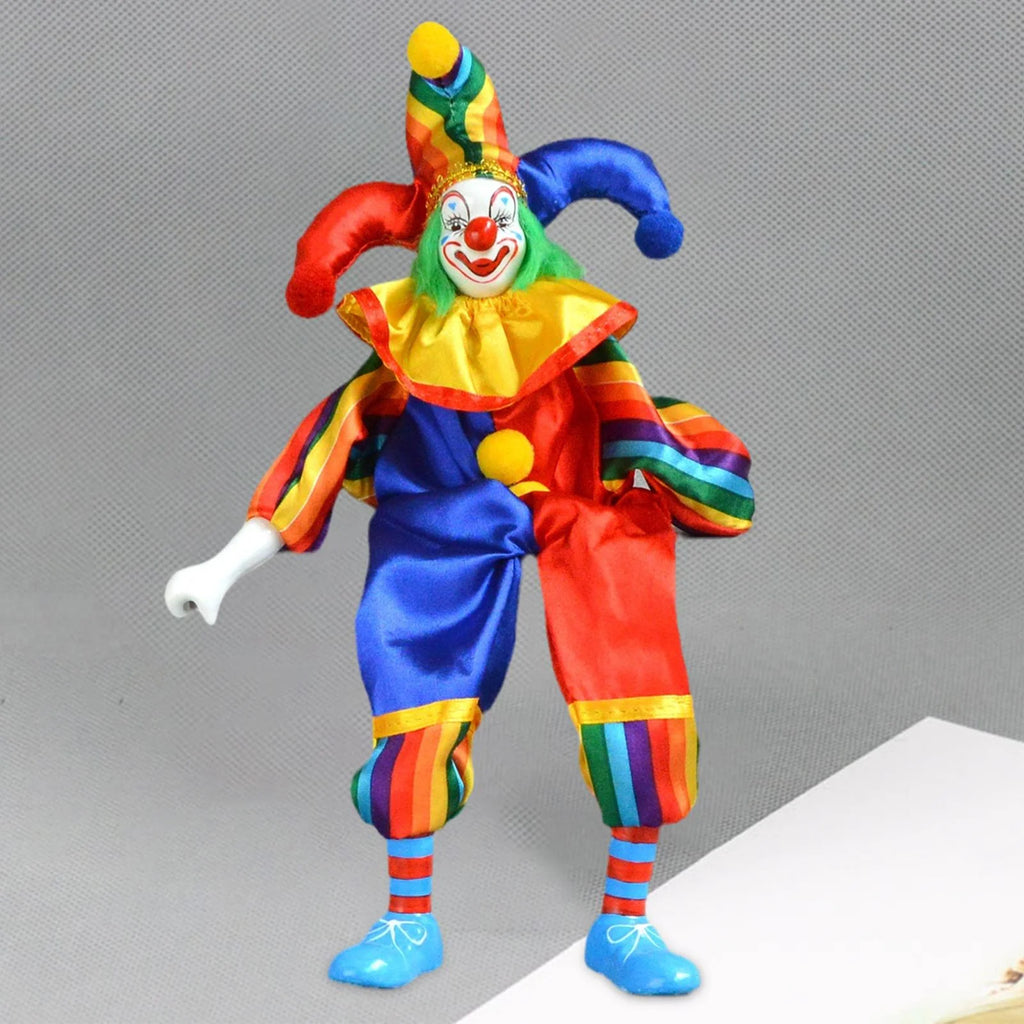 Harlequin Doll Porcelain Doll Toy Ornament G55193