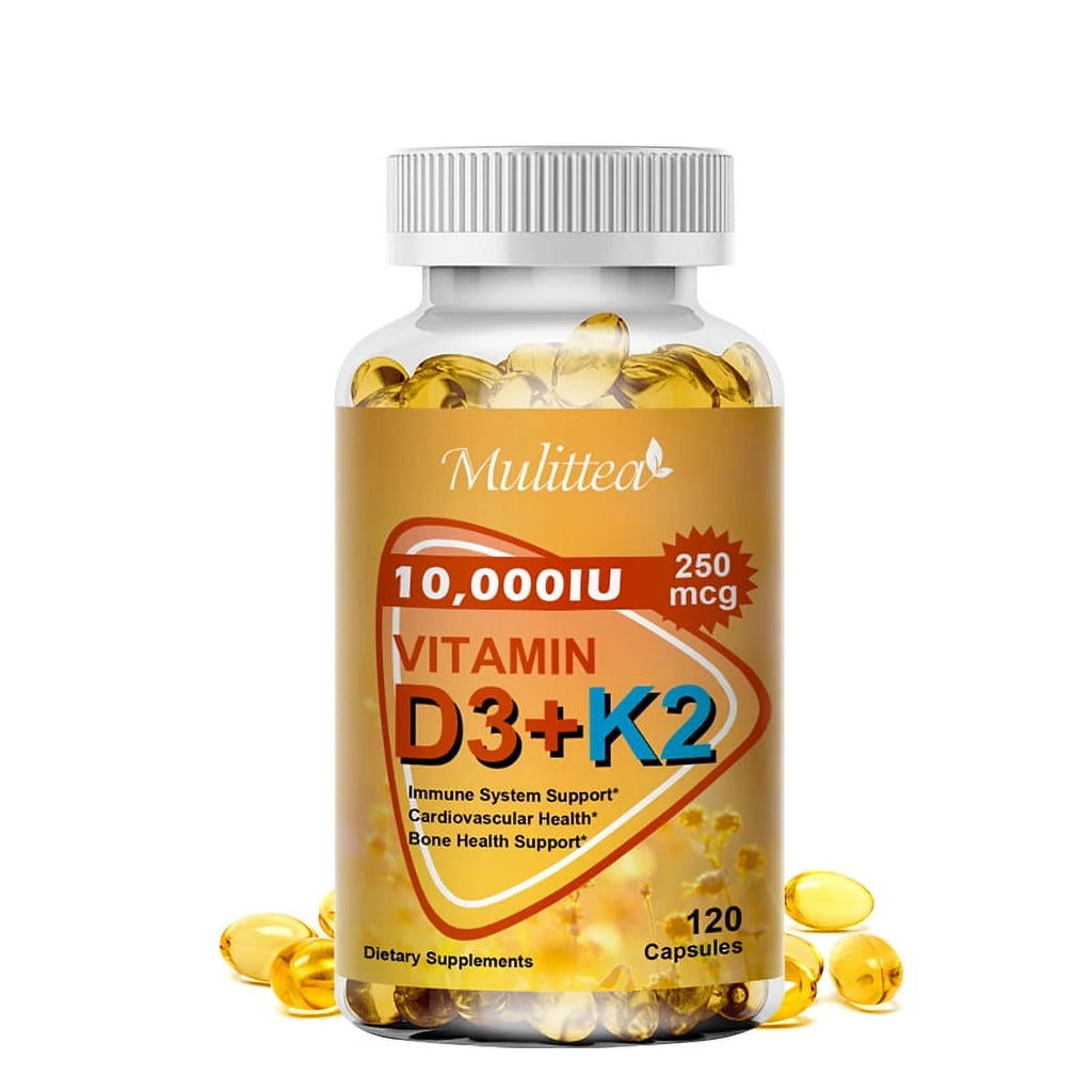 Vitamin K2 (MK7) with D3 10,000 IU Capsules W64121
