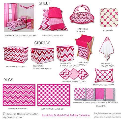 Pink Fuschia Crib Fitted Sheet G4055