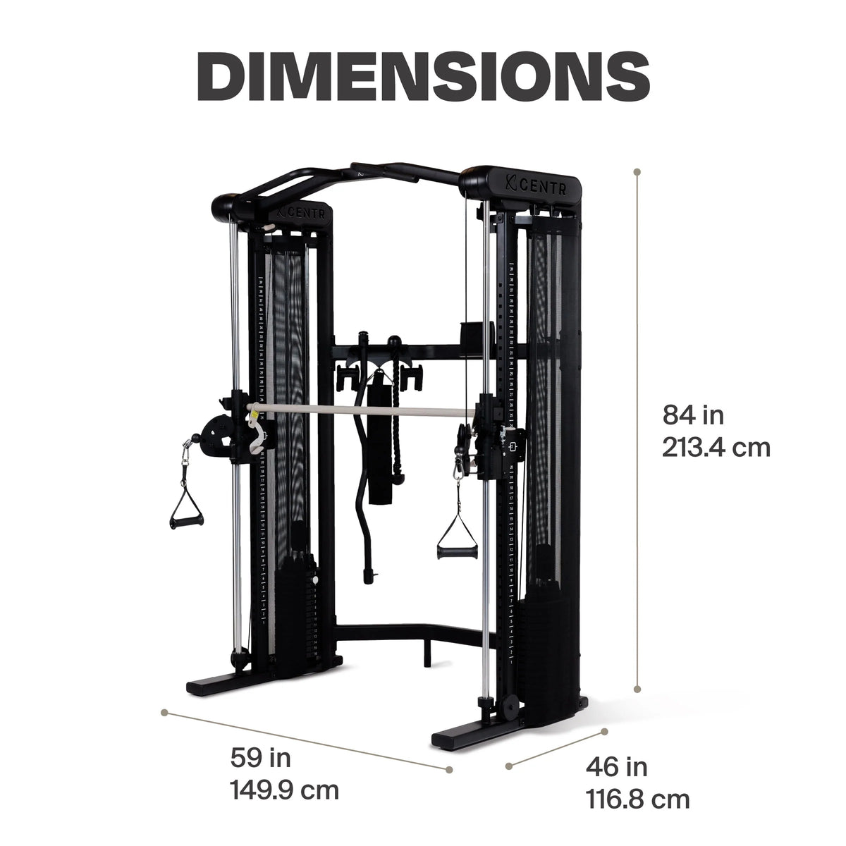 Home Gym Functional Trainer with Smith Bar G30410