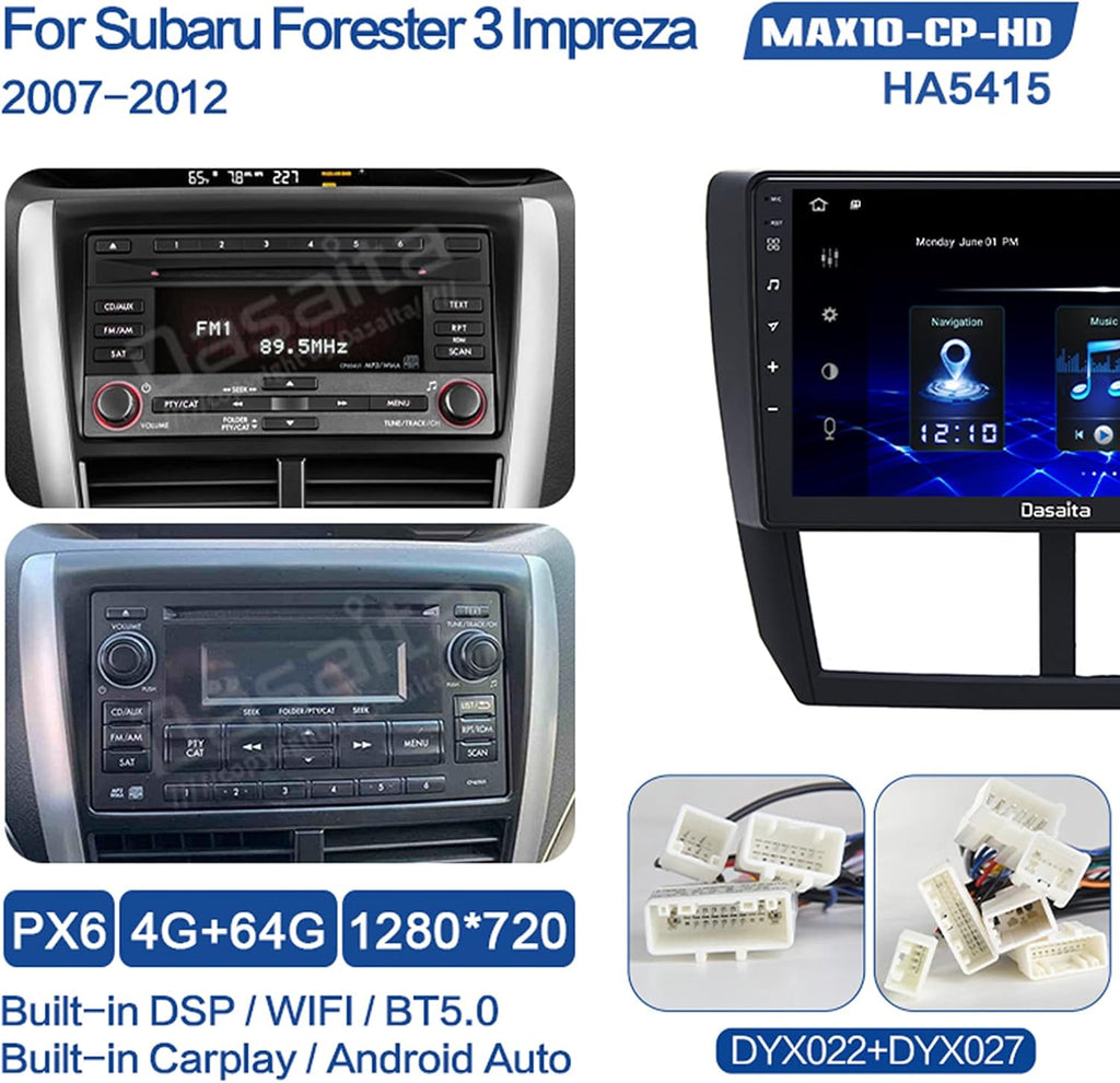 Android Car Stereo with Carplay Touch Screen N529