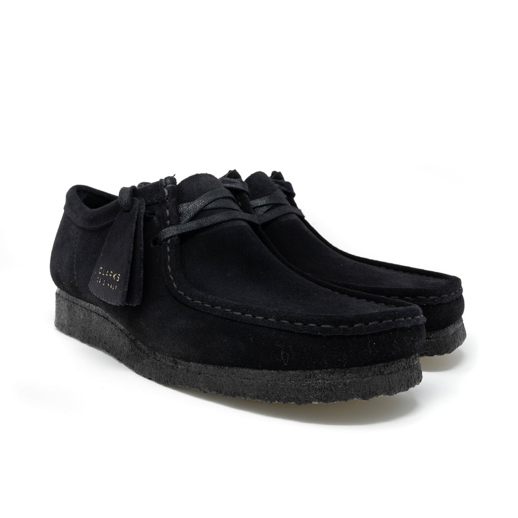 Black Suede Wallabee Shoes F2627