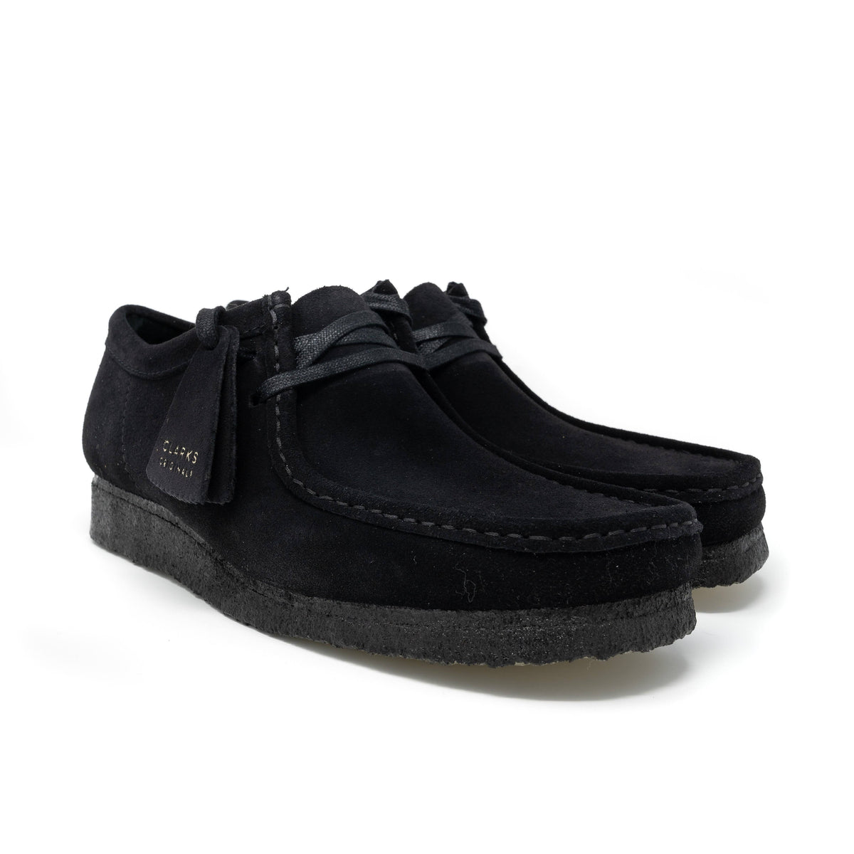 Black Suede Wallabee Shoes F2627