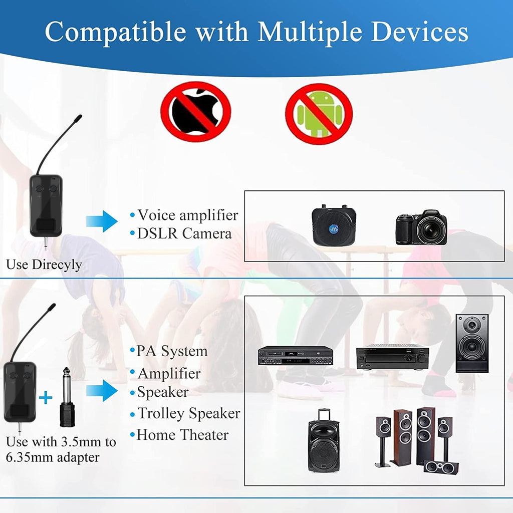 Wireless Headset Microphone Pack of 2 J460700