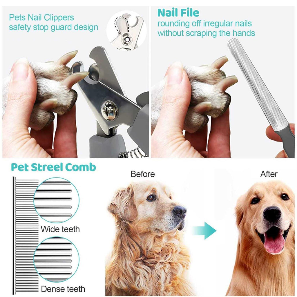 Pet Grooming Hammock Harness with Nail Clippers N538