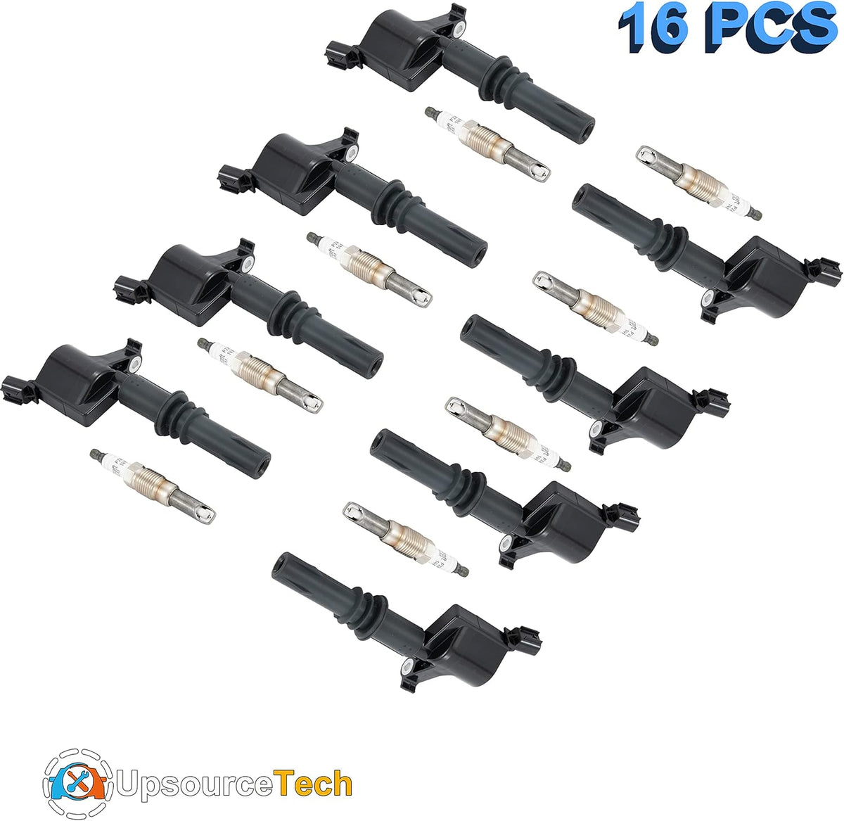 Ignition Coils x 8 & Spark Plugs x 8 for 2004-2008 V8 G531027