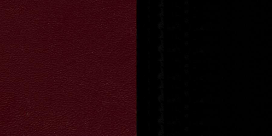 Burgundy Vinyl Metal Chair G208