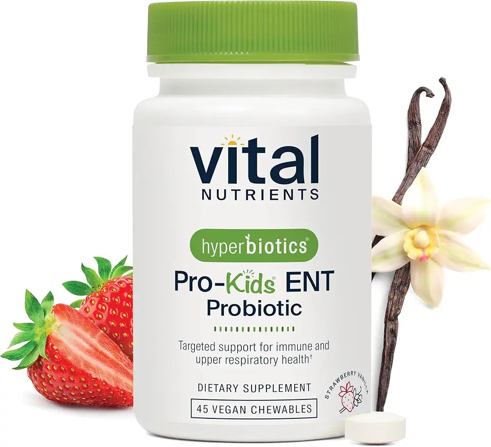 Kids Probiotic Strawberry-Vanilla 45 Chewable Tablets B7127