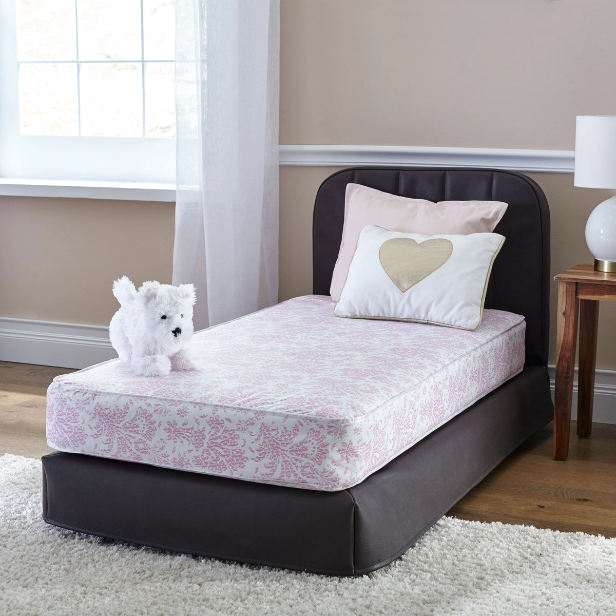Pink 150 Coil Baby Crib & Toddler Mattress P174582